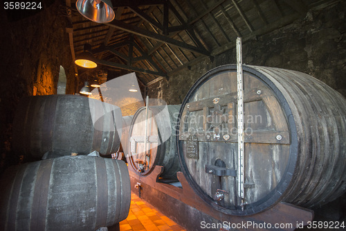 Image of EUROPE PORTUGAL PORTO PORT WINE CELLAR