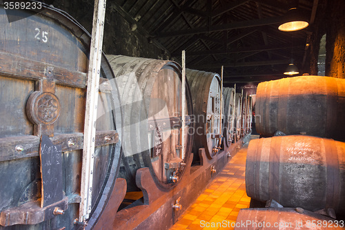 Image of EUROPE PORTUGAL PORTO PORT WINE CELLAR