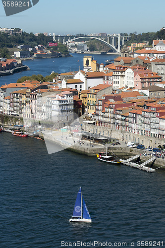 Image of EUROPE PORTUGAL PORTO RIBEIRA OLD TOWN DOURO RIVER