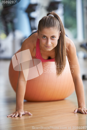 Image of pilates woman