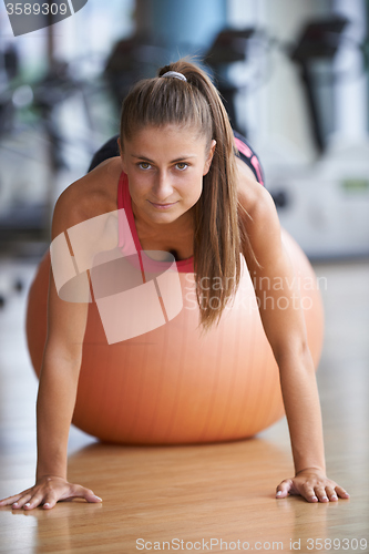 Image of pilates woman