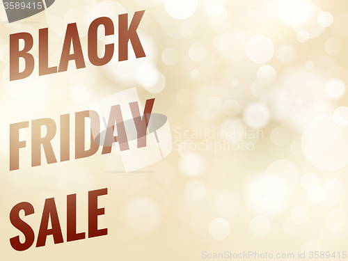 Image of Black Friday ribbon. EPS 10