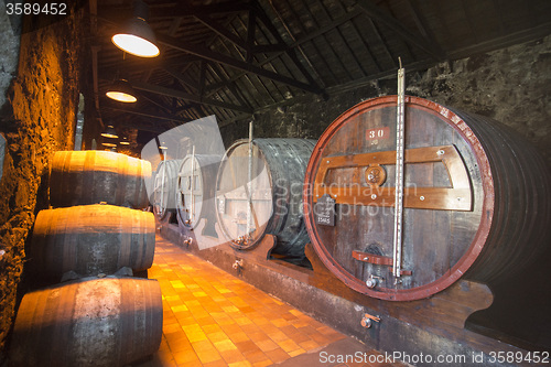 Image of EUROPE PORTUGAL PORTO PORT WINE CELLAR