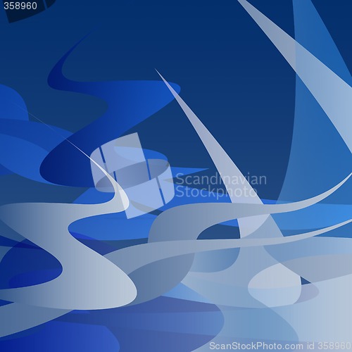 Image of Blue Abstract Background