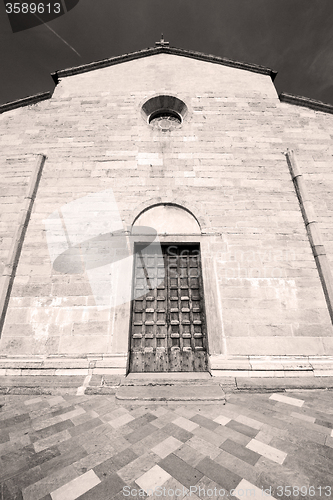 Image of travel old architecture in italy europe milan religion       and