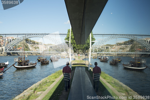 Image of EUROPE PORTUGAL PORTO RIBEIRA OLD TOWN DOURO RIVER