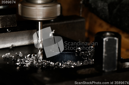 Image of CNC drilling