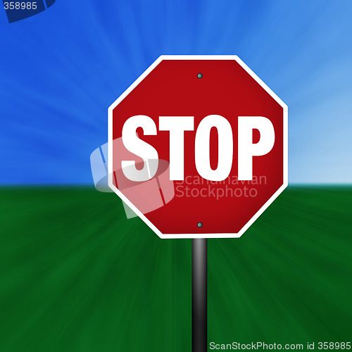 Image of Graphic Stop Sign