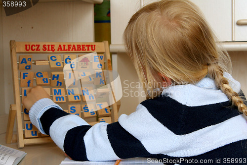 Image of Learning alphabet