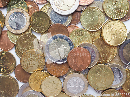 Image of Euro coins