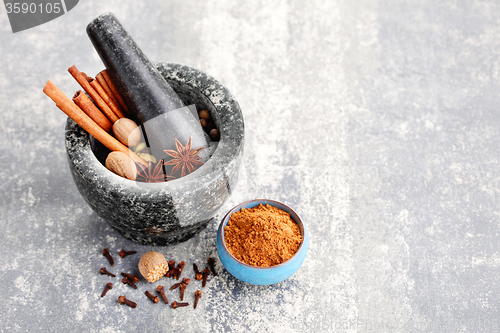 Image of gingerbread spices