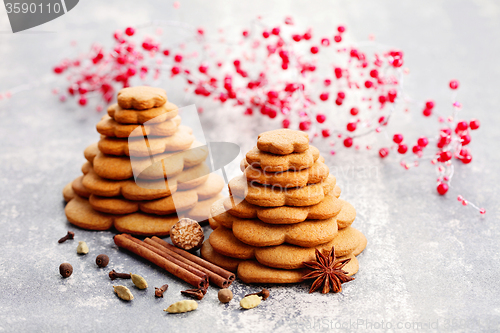 Image of gingerbread tree