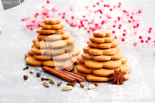 Image of gingerbread tree