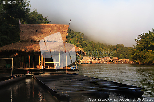 Image of Kwai river in Thailand