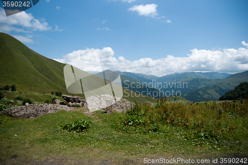 Image of Hiking in mountains