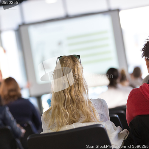 Image of Lecture at university.