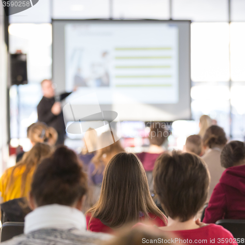 Image of Audience in the lecture hall.