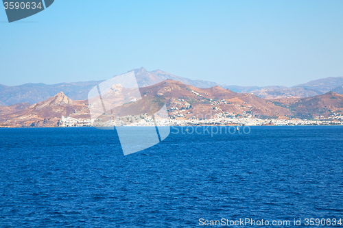 Image of from the boat greece  sky