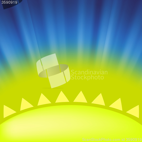 Image of Part of Yellow Sun