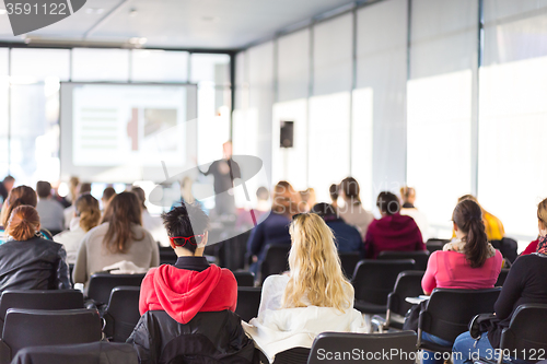 Image of Lecture at university.