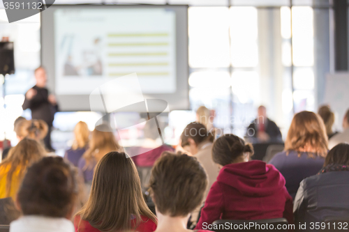 Image of Audience in the lecture hall.