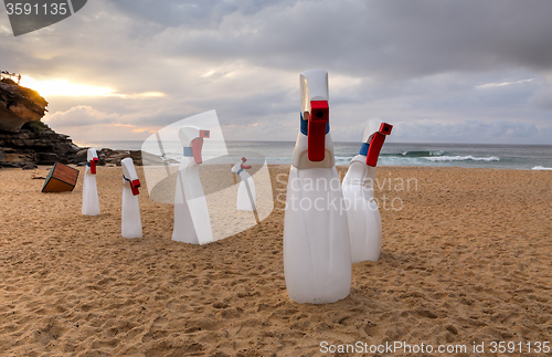 Image of Sculpture by the Sea Bondi  - The Bottles