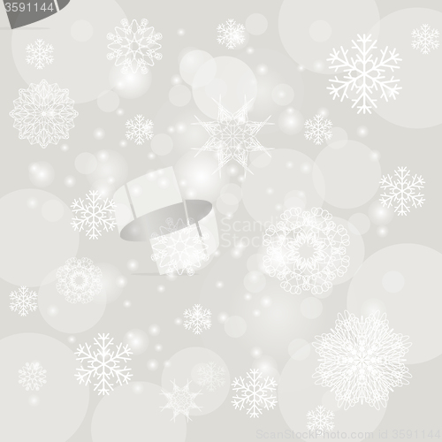 Image of Abstract Winter Snow Background.