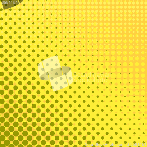 Image of Halftone Patterns. Set of  Dots.