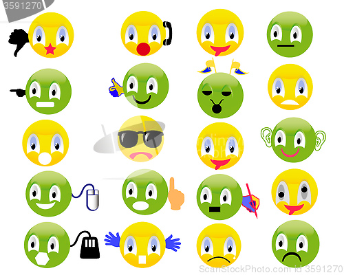 Image of smileys