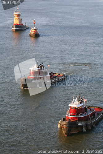 Image of Tugboats in New York City