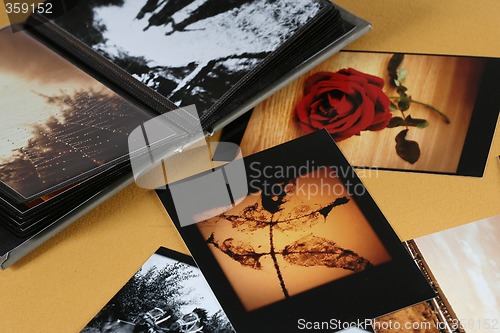 Image of Photo Album with copy space