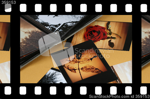 Image of Photo Album with copy space
