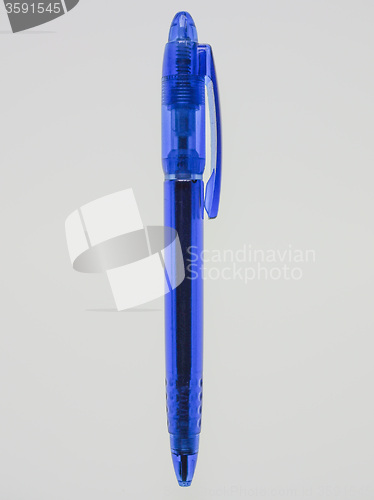 Image of Blue pen