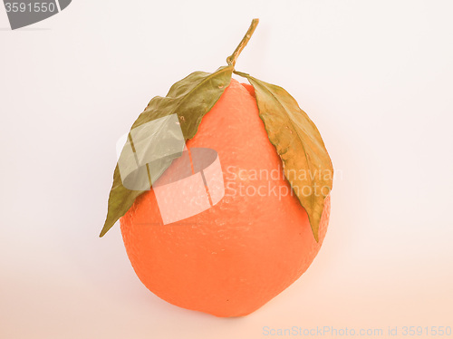Image of Retro looking Orange fruit