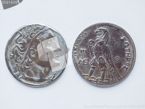 Image of Old Greek coin