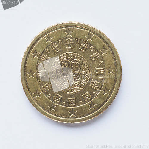 Image of Portuguese 50 cent coin