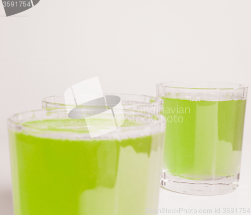 Image of Green apple juice