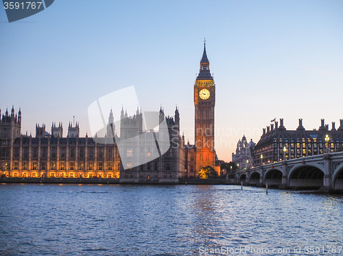 Image of Houses of Parliament in London