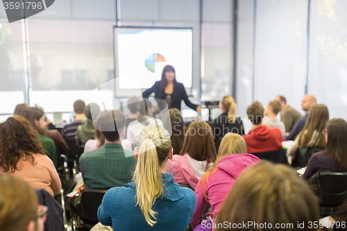 Image of Lecture at university.