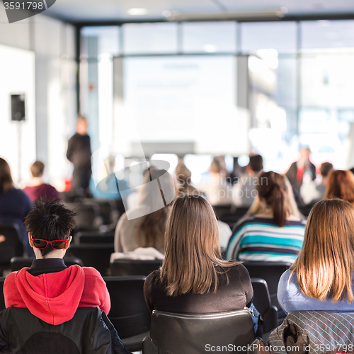 Image of Lecture at university.