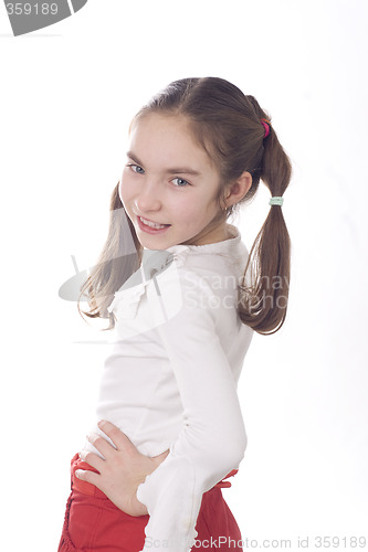Image of Portrait of young girl II