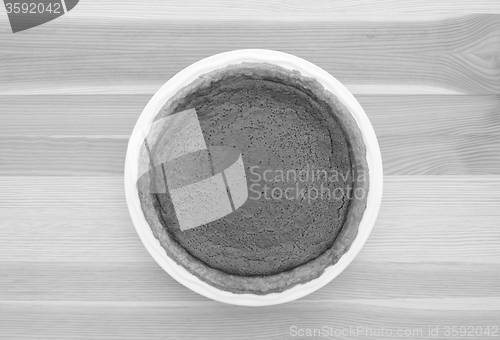 Image of Freshly baked homemade pumpkin pie