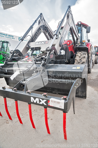 Image of Agriculture wheel loader. Tyumen. Russia