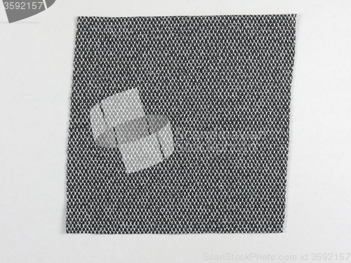 Image of Black fabric sample