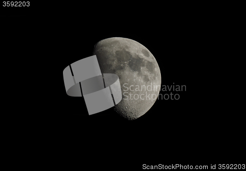 Image of Gibbous moon