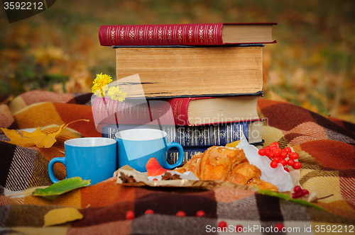 Image of Romantic autumn still life