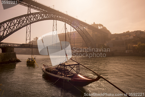 Image of EUROPE PORTUGAL PORTO RIBEIRA PONTE DE DOM LUIS