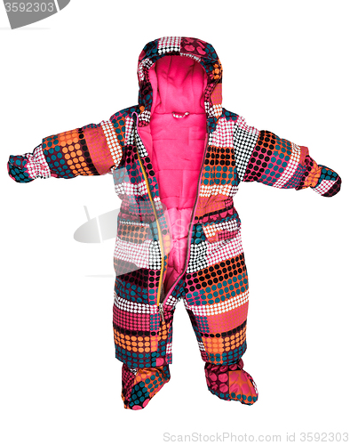 Image of Childrens snowsuit fall