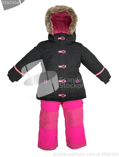 Image of Childrens snowsuit fall