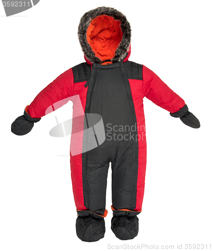 Image of Childrens snowsuit fall